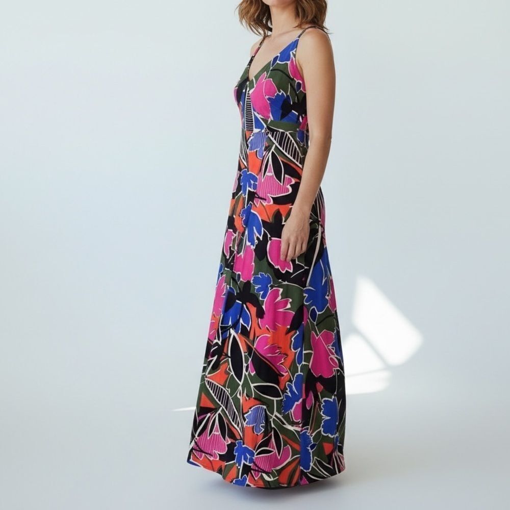 NWT Olivaceous Floral Maxi Dress in Size Small